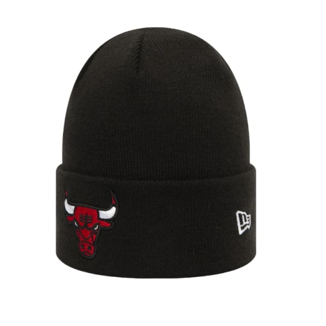 New Era Chicago Bulls Essentials Knit Beanie Adults - Black Mens