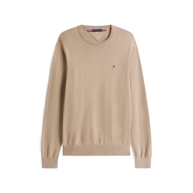 Tommy Hilfiger Crew Neck Jumper Coast Taupe AFE male S