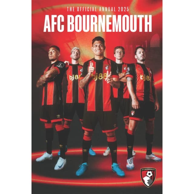 Official Bournemouth AFC Annual 2025 Hardback