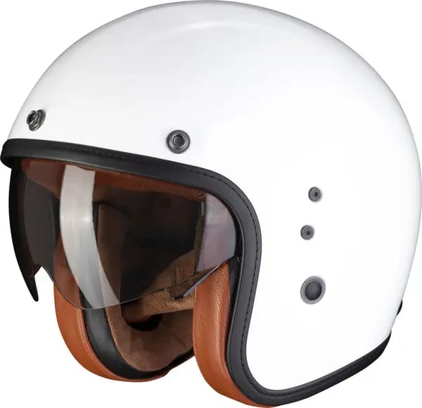 Scorpion Belfast Evo Luxe White Jet Helmet XL
