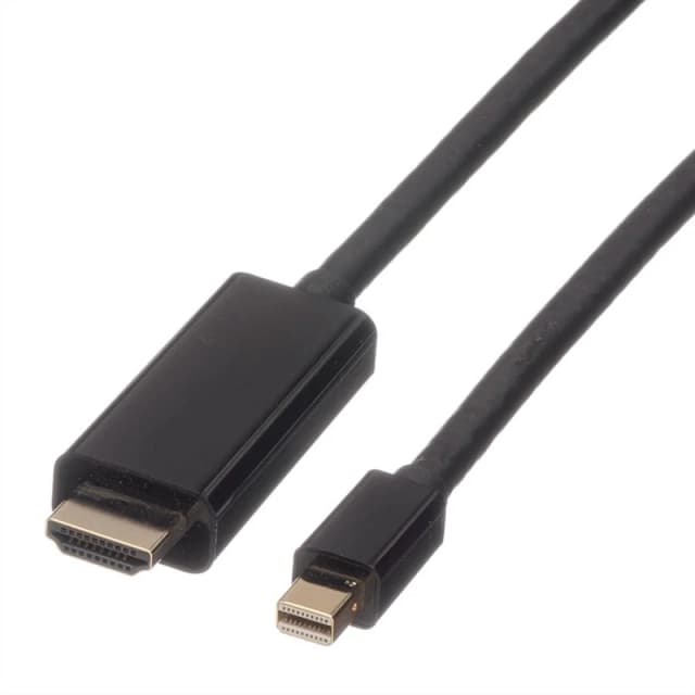 ROLINE Mini DisplayPort Cable. Mini DP-UHDTV. M/M. 1 m