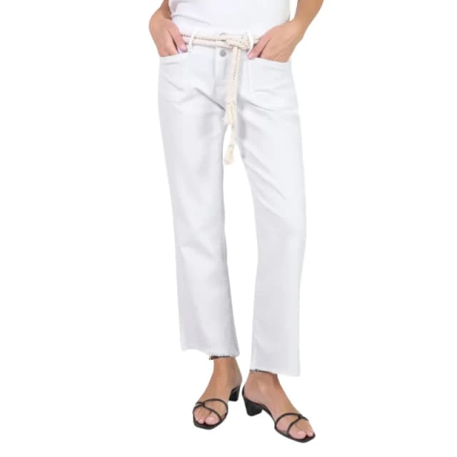 Le Temps des cerises Womens jeans Le Temps des cerises Priska Blanc Female 24