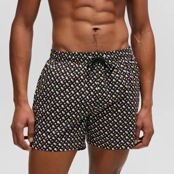 BOSS Swimwear Manu Shell Swimming Trunks - XL Multi Swimwear and Beachwear male 50515720-004 XL