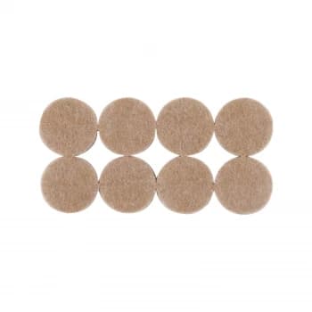 Select Hardware Feltgard Round Pads 25mm 16 pack