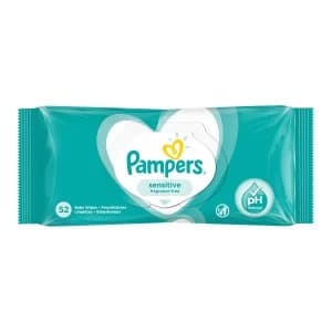 Pampers Sensitive Fragrance Free 52 Baby Wipes