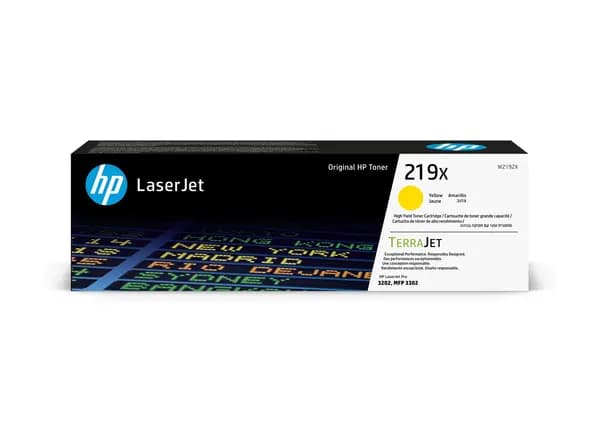 HP 219X Yellow High Capacity Toner Cartridge - W2192X (Original)