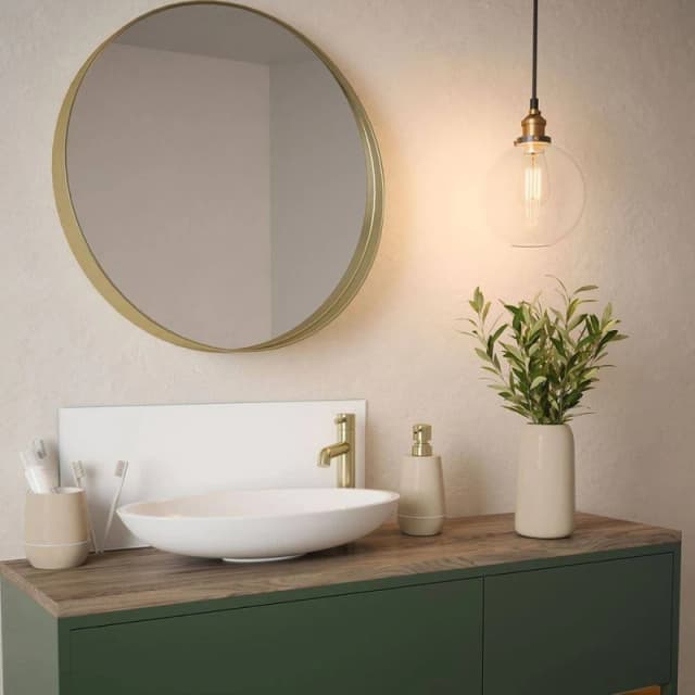 Matt White Glass Bathroom Splashback 250Mm X 600Mm X 4Mm SB52539