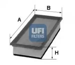 30.128.00 UFI Air Filter