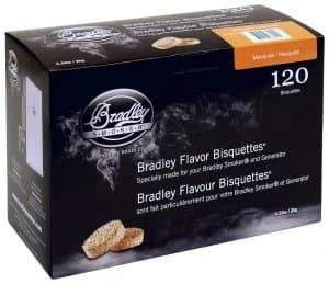 Bradley Smoker Mesquite Bisquettes 120 Pack