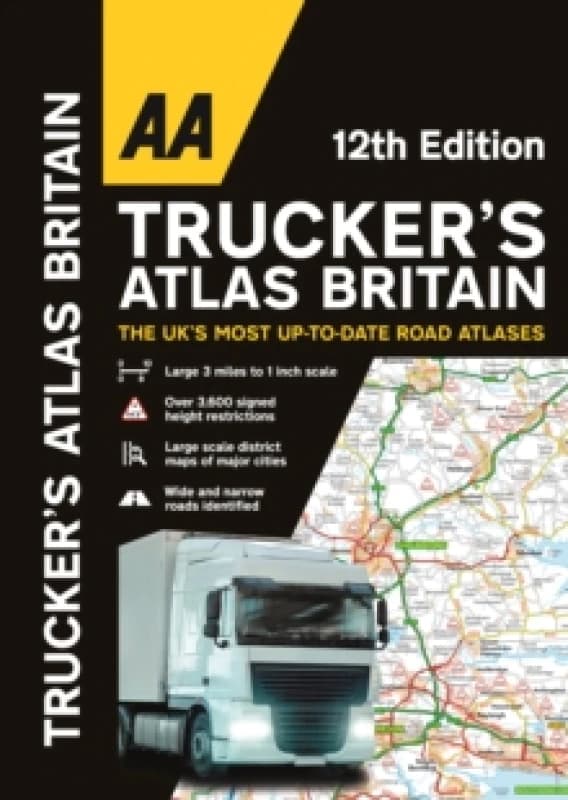AA Trucker's Atlas Britain Spiral bound