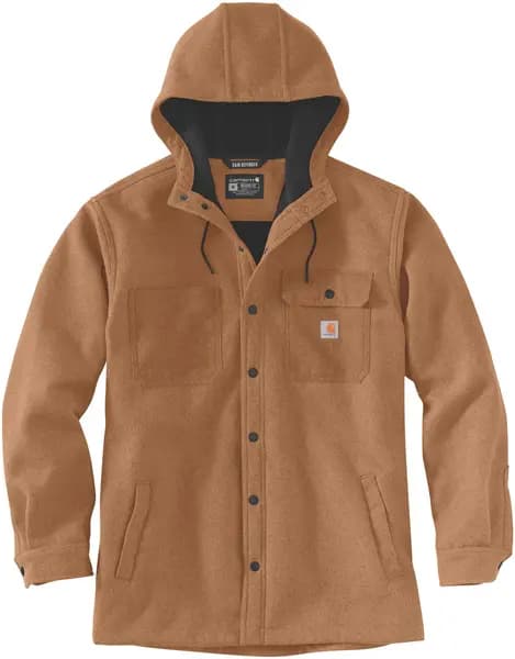 Carhartt Wind and Rain Bonded Jacket, brown, Size 2XL