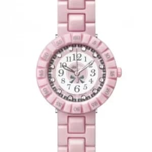 Childrens Flik Flak Pretty Rose Watch