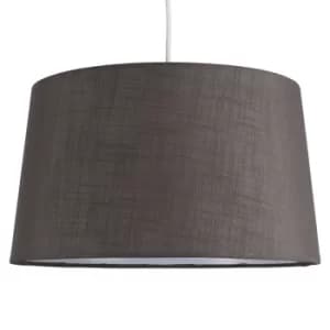 Doretta Reversible Tapered Shade in Dark Grey