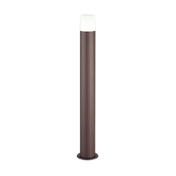 Hoosic Modern Outdoor Bollard Rusty IP44