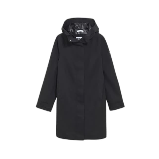 Aigle MTD Long Hooded Parka Black Women 8;14;12;10