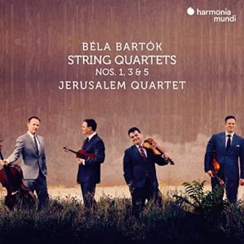 Jerusalem Quartet - Béla Bartók: String Quartets Nos. 1, 3 & 5 CD
