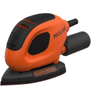 Black & Decker 55W Mouse Detail Sander and 6 Sanding Sheets