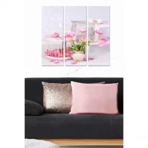 MDF189754172 Multicolor Decorative MDF Painting (3 Pieces)