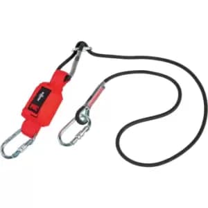 Shock Absorbing Lanyard 140kg Single Leg 1.5M -2M