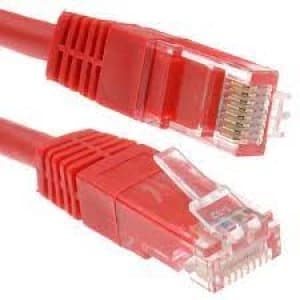 1.5m Patch Cable RJ45 cat.5e FUTP Red