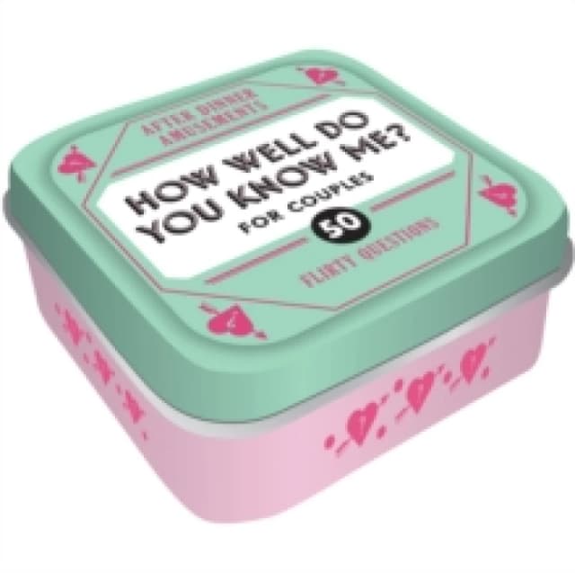 After Dinner Amusements: How Well Do You Know Me? For Couples : 50 Flirty Questions Game