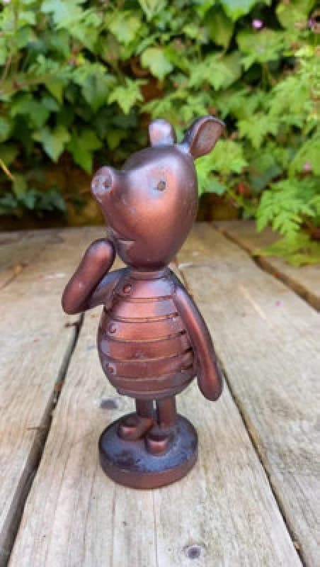 Inspirational Gifting Piglet Garden Sculpture Ornament Decor Statue
