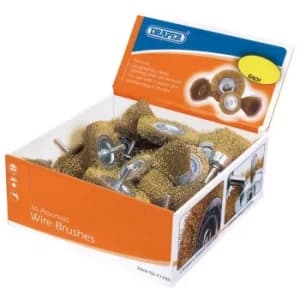 Draper Countertop Display of Cup and Rotary Wire Brushes