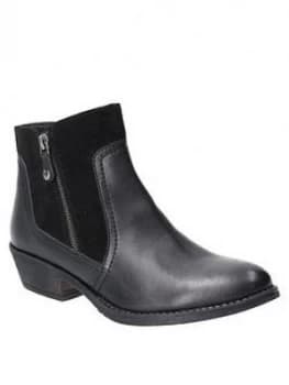 Hush Puppies Isla Ankle Boots - Black