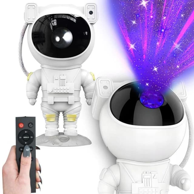 Milagro Astronaut Stars Projector LED Light White unisex
