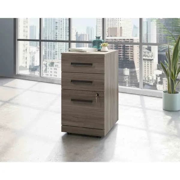 Affiliate 3 Drawer Mobile Pedestal Hudson Elm Finish - 5427873 -
