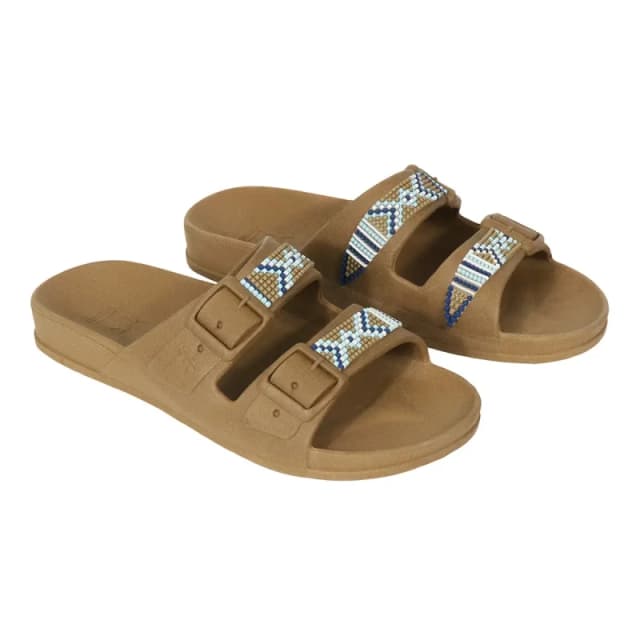 Cacatoes Womens slides Cacatoes Jericoacoara Marron Female 36