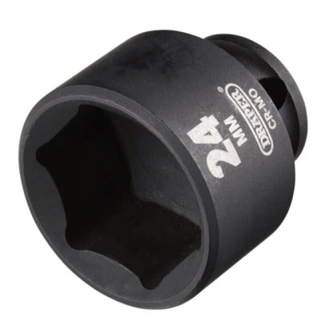Draper 24MM impact socket 3/8DR Metric Impact Sockets - Draper 20175