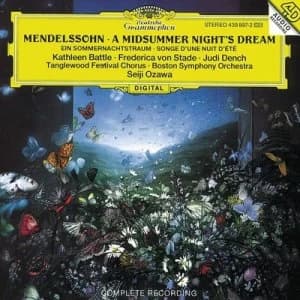 Midsummer Nights Dream Battle/boston So/ozawa by Felix Mendelssohn CD Album