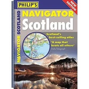Philip's Navigator Scotland (A4 Spiral binding) Spiral bound 2017
