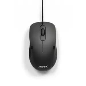 Port Designs 900400-PRO mouse Ambidextrous USB Type-A Optical 1000 DPI