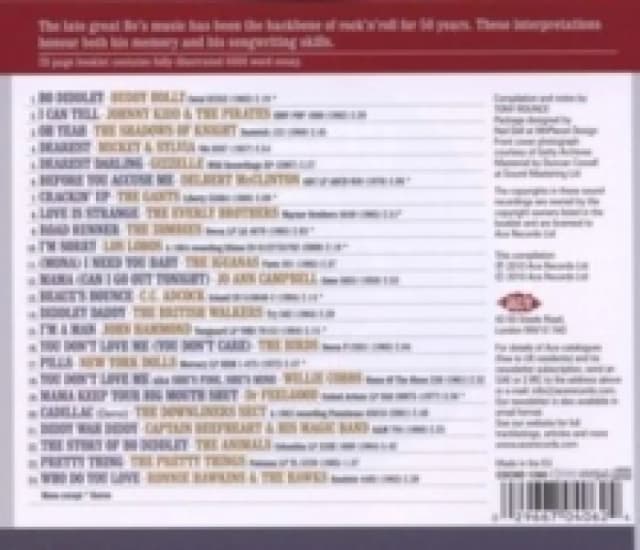 Bo Diddley Is A... Songwriter CD / Album