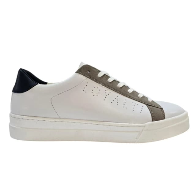 Loyalti Mens Levia Low-Top Trainers White/Grey/Navy male 7 (41)