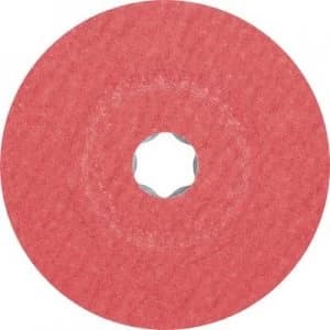 PFERD 64193006 HORSE COMBIKLICK fiber grinder 115mm ceramic grain CO-COOL 60 Diameter 115 mm