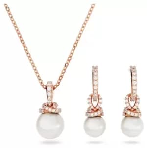 Swarovski 5672835 Originally Necklace and Earrings Set Rose Jewellery