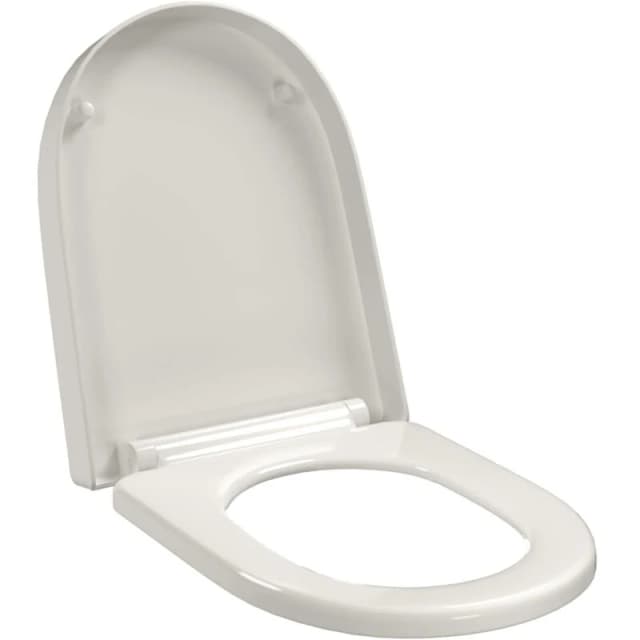 VIDAXL Soft-close Toilet Seat with Quick-release Design White Square vidaXL 8718475940852