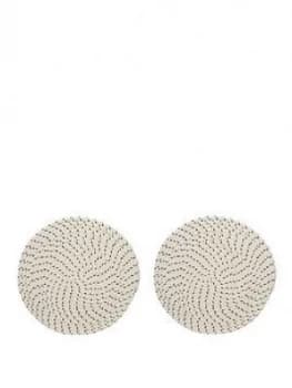 Creative Tops Naturals Rope Effect Round Placemats