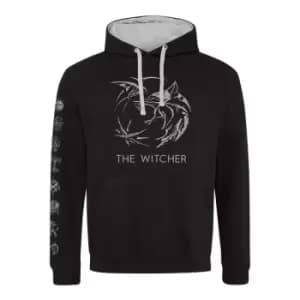 Witcher, The - Symbol (SuperHeroes Inc. Contrast Pullover) Small
