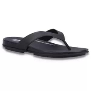 Fitflop Gracie Flip-Flops Female All Black UK Size 5