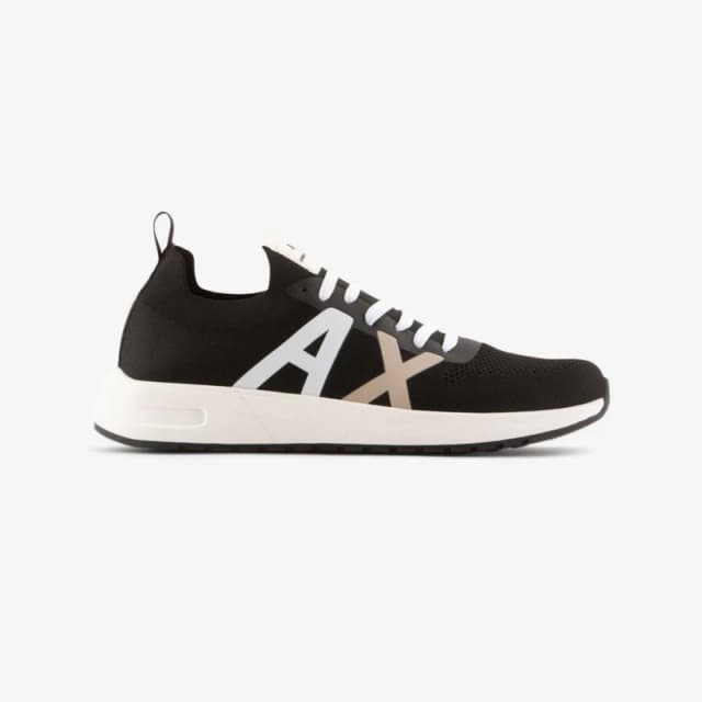 Armani Exchange Trainers Black-White male UK 5