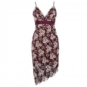 Bardot Dalia Lace Dress - Burg FL