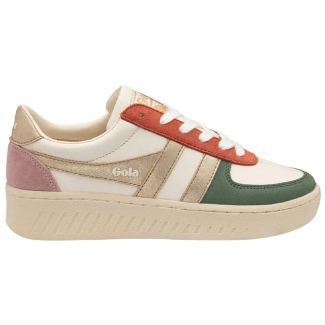 Gola Womens Trainers Gola Grandslam Quadrant Blanc Female 36
