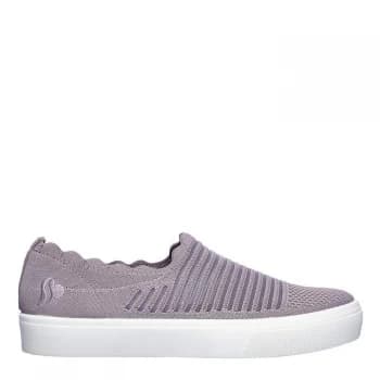 Skechers Poppy Breezy Street Shoes Ladies - Purple