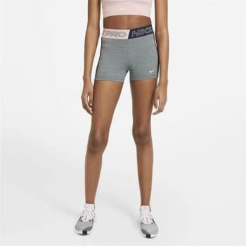 Nike Pro Womens 3" Graphic Shorts - Grey/Navy