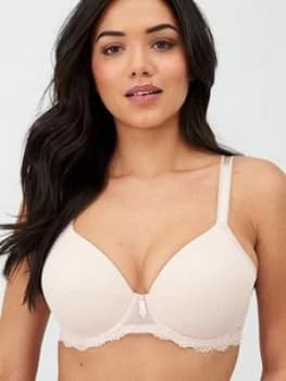 Freya Expression Demi Plunge Moulded Bra - Beige