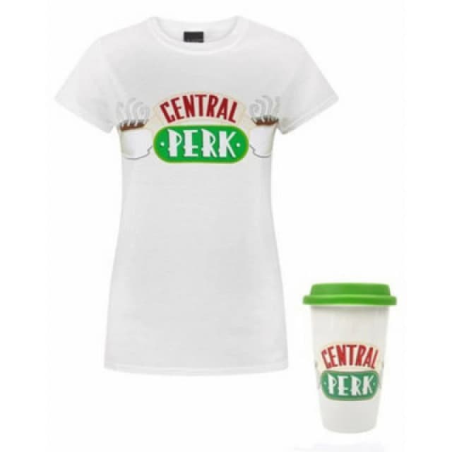 Friends Short Sleeved T-Shirt White unisex